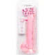 Dildo Size Queen - 25.5 cm, Roz, Mărime Unică