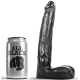 Dildo Realist All Black, 21 Cm, Negru