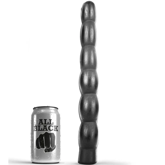 Dildo Anal - 32 CM, Negru, Unisex.