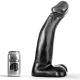 NEGRU - DILDO REALIST CU STRÂNGERE, 29 CM