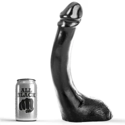 Dildo - Fisting, Negru, 29 cm