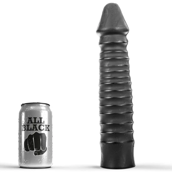 DILDO, 26 cm, Negru
