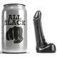 Dildo All Black - 9 cm, Negru, Unică Mărime