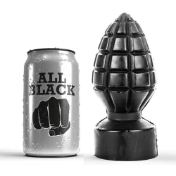NEGRU - Plug anal, 14 cm