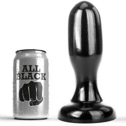 Plug anal, 19,5 cm, Negru