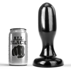 Plug anal, 19,5 cm, Negru