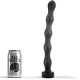 Plug anal, Model tip bilă, Negru, 32 cm