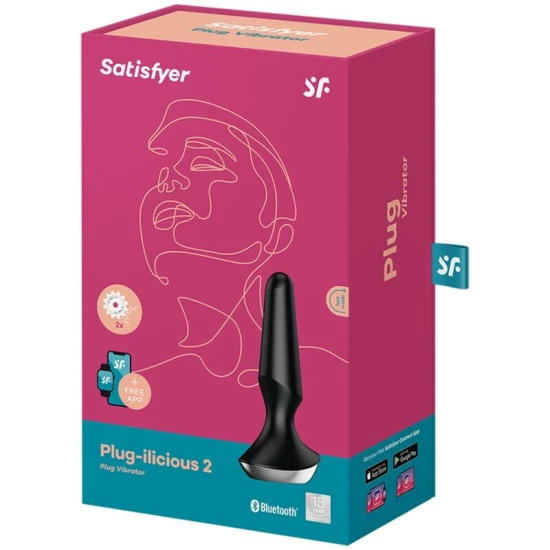 Vibrator Plug-ilicious 2 - Negru