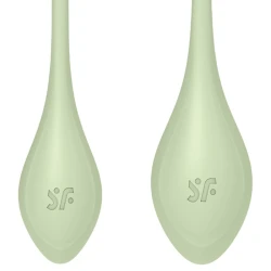 Bile Kegel Yoni Power 2 - Atribut, Verde, Mărime.