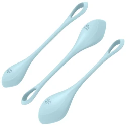 Bile Kegel Yoni Power 2 - Antrenament, Albastru, Mărimi Diverse.