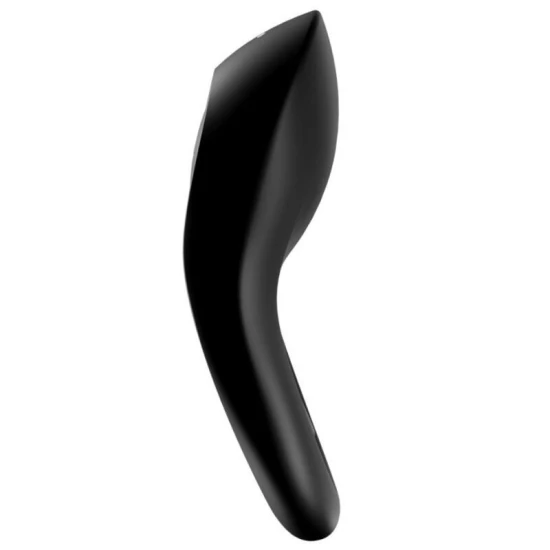 Vibrator inel pentru penis tip Duo, Negru