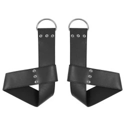 Set de prinderi pentru încheietura mâinii sau gleznă, din PVC, Negru