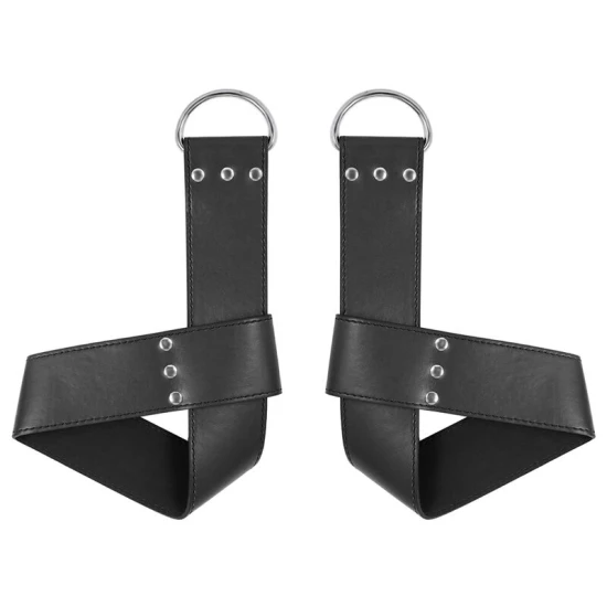 Set de prinderi pentru încheietura mâinii sau gleznă, din PVC, Negru