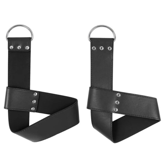 Set de prinderi pentru încheietura mâinii sau gleznă, din PVC, Negru