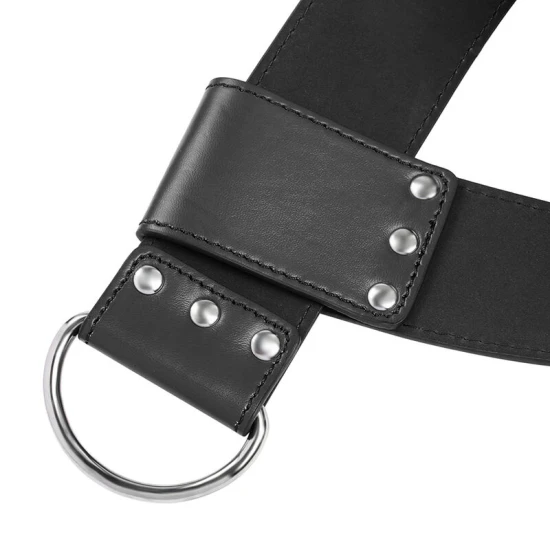 Set de prinderi pentru încheietura mâinii sau gleznă, din PVC, Negru