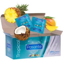 Prezervative cu arome tropicale (144 unități)