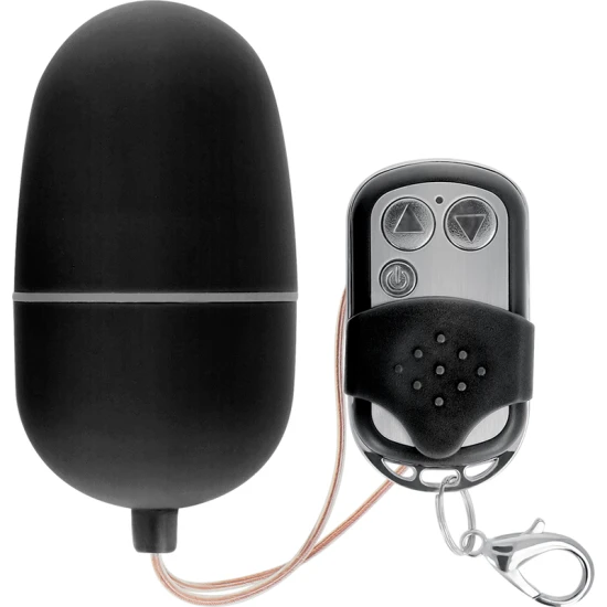 Ou vibrator cu telecomandă, Negru