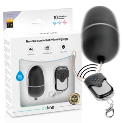 Ou vibrator cu telecomandă, Negru