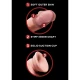 DILDO PLUS 3D CU BILE OSCILANTE, 12,7 CM