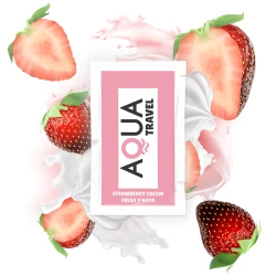 Lubrifiant pe bază de apă, aromă Strawberry Cream, 6 ml