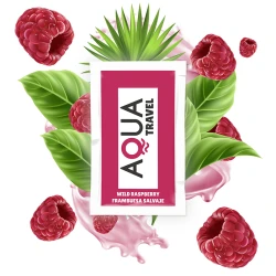 Lubrifiant pe bază de apă, Aromă Wild Raspberry , 6 ml
