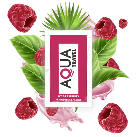 Lubrifiant pe bază de apă, Aromă Wild Raspberry , 6 ml