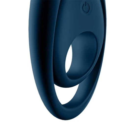 Glorious Duo Ring Vibrator, Albastru