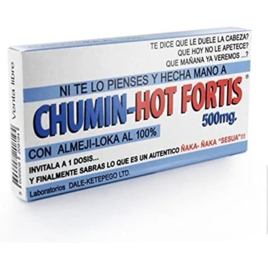 CHUMIN-HOT FORTIS Candy Box din 100% ALMEJI-LOKA