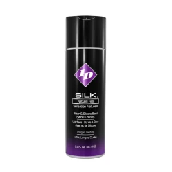 Lubrifiant hibrid ID Silk din silicon și apă, 65 ml
