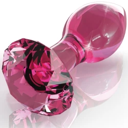 DILDO / PLUG ANAL DIN STICLĂ, Nr. 79