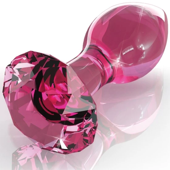 DILDO / PLUG ANAL DIN STICLĂ, Nr. 79