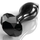 Plug anal N. 78 - Sticlă, Transparent
