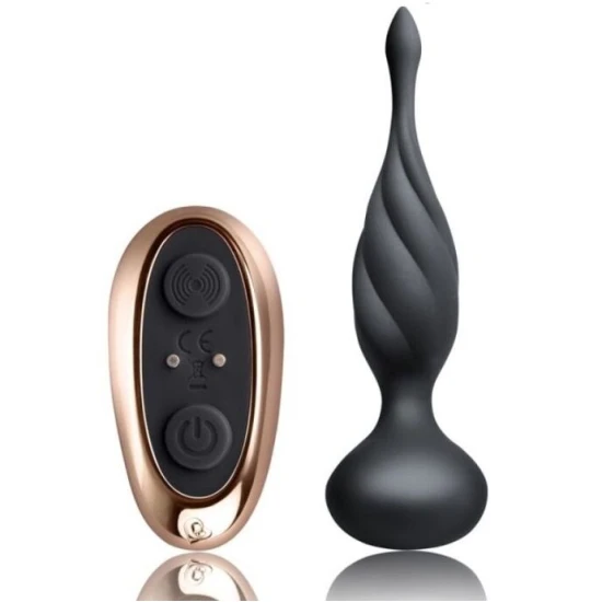 Stimulator anal tip DISCOVER, Negru