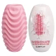 Ou masturbator dublu față, TPR, roz, universal