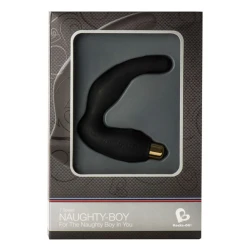 MALE G-SPOT MASSAGER, 7 V, Negru