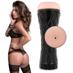Masturbator tip Booty, pentru anus, Negru