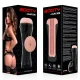 Masturbator tip Booty, pentru anus, Negru