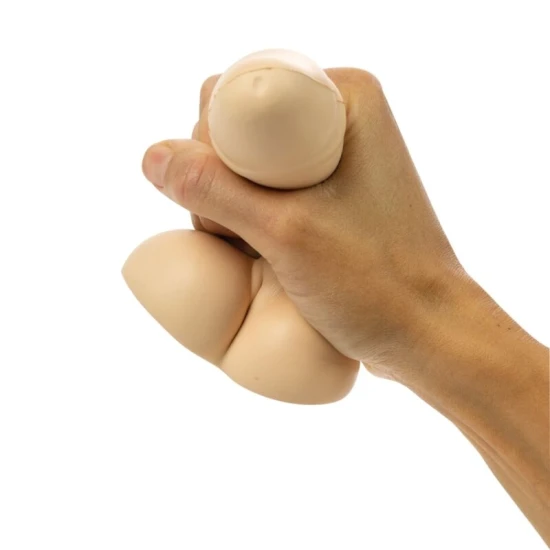 Vibrator Anti-Stress - Model Penis, Transparent, 12 cm