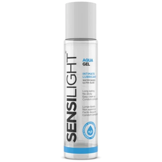 Lubrifiant intim pe bază de apă Sensilight Aquagel, 60 ml
