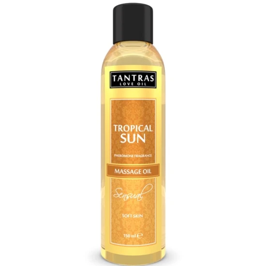 Ulei de masaj pentru tantra, Tropical Sun, 150 ml