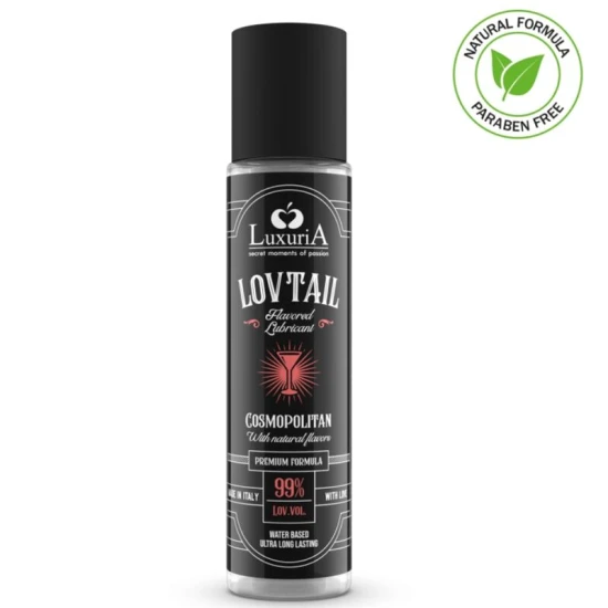 LUBRIFIANT PE BAZĂ DE APĂ LUXURIA LOVTAIL, Cosmopolitan, 60 ml