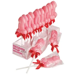 Bomboane Lollipop - Roz, 35 g