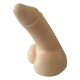Vibrator Anti-Stress - Model Penis, Transparent, 12 cm