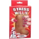 Vibrator Anti-Stress - Model Penis, Transparent, 12 cm