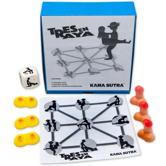 Joc tic-tac-toe Kamasutra, Roz/Negru