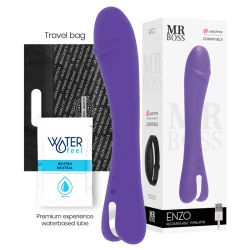 Vibrator Enzo, cu telecomandă