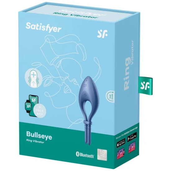 Inel vibrator pentru penis, Albastru