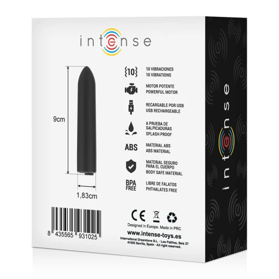 Vibrator Tip Glonț, 10 moduri de vibrație