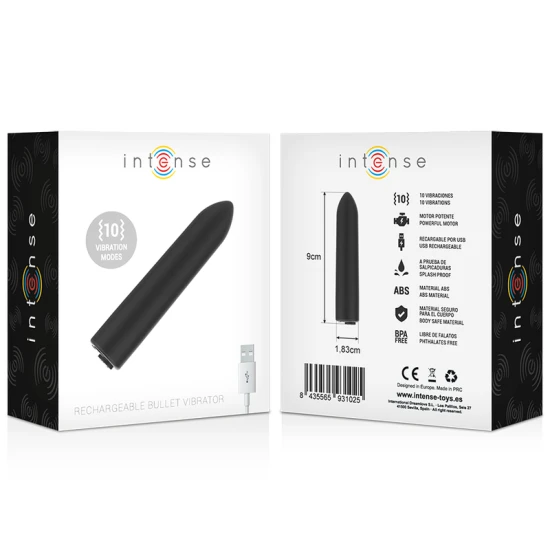 Vibrator Tip Glonț, 10 moduri de vibrație