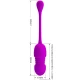 Ou vibratoare din ABS și silicon, mov